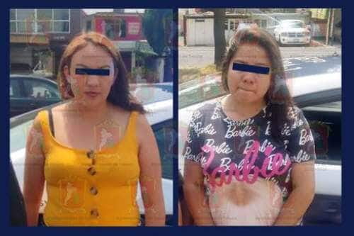 Las detienen por mitoteras en Toluca y resultan ser secuestradora y ladrona